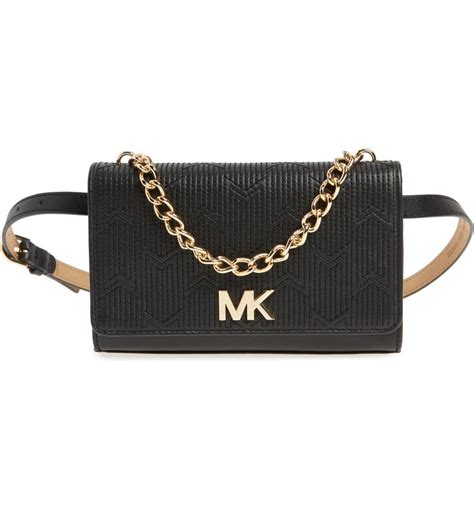 michael kors deco m quilt belt bag|Michael Kors soho shoulder bag.